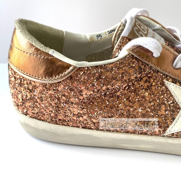 GOLDEN GOOSE Super Star in Silver/Peach  - MSRP $695.00 - BNIB - Picture 3 of 8
